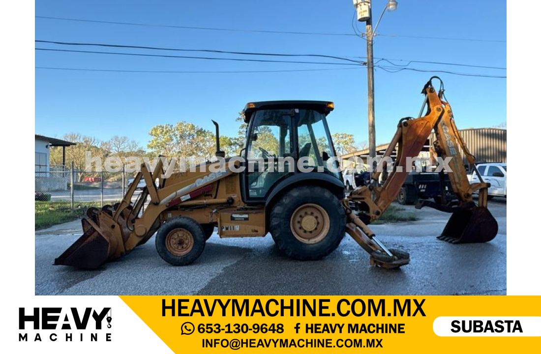 Maquinaria Pesada Retroexcavadora 2002 CASE 580M