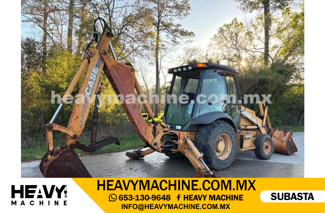 Maquinaria Pesada Retroexcavadora 2002 CASE 580M