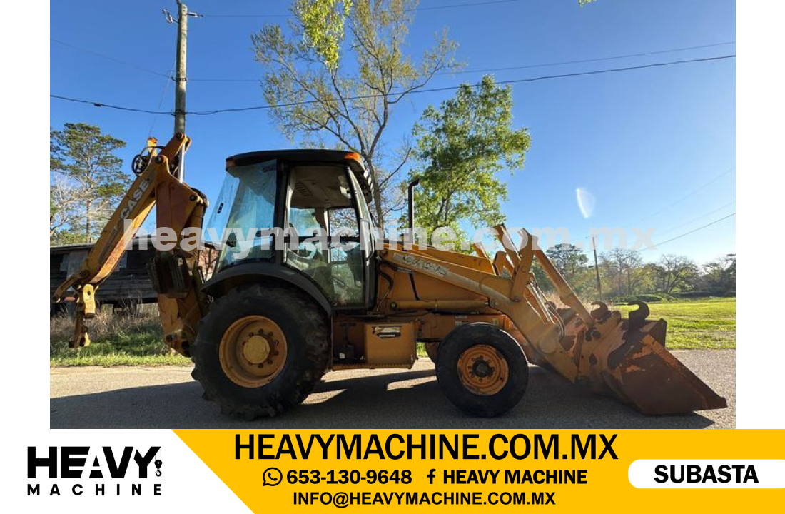 Maquinaria Pesada Retroexcavadora 2002 CASE 580M