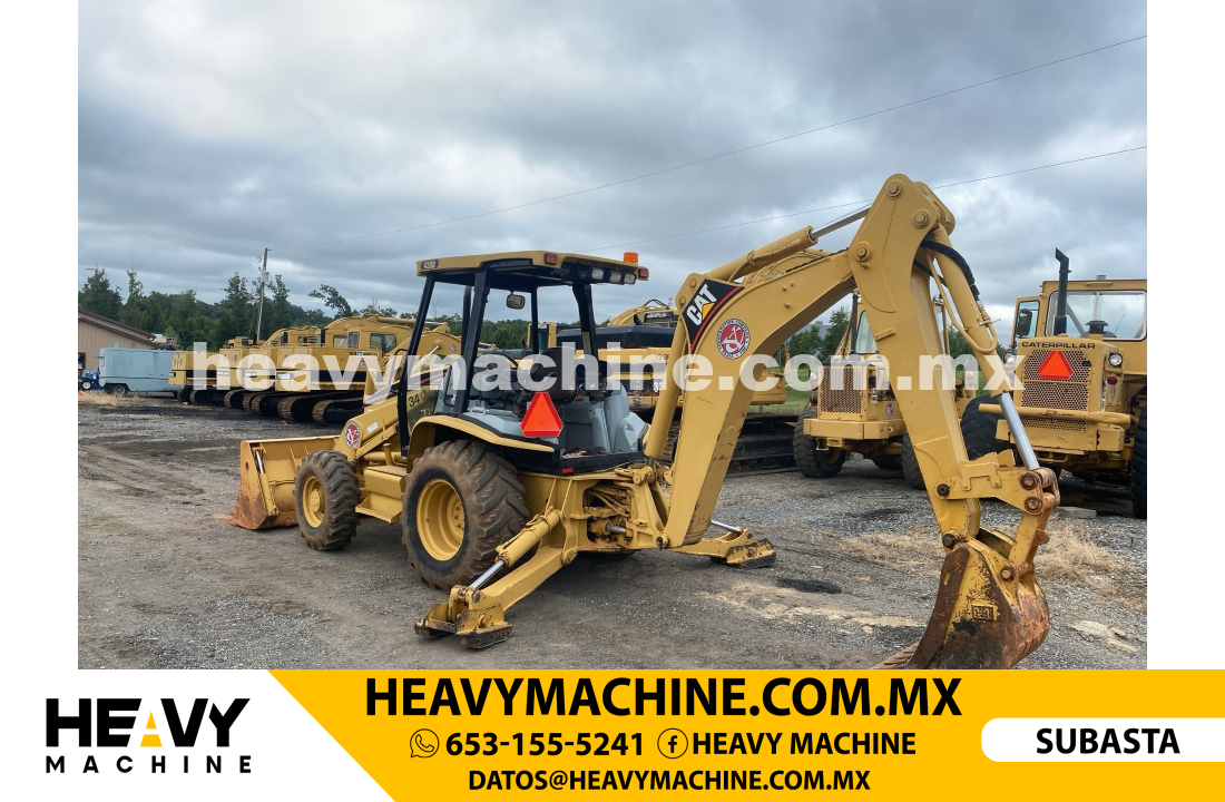 Maquinaria Pesada Retroexcavadora 2002 CAT 420D