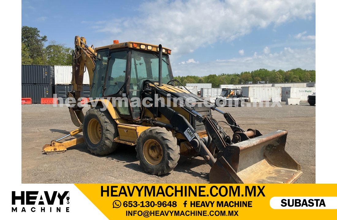 Maquinaria Pesada Retroexcavadora 2002 CAT 420D