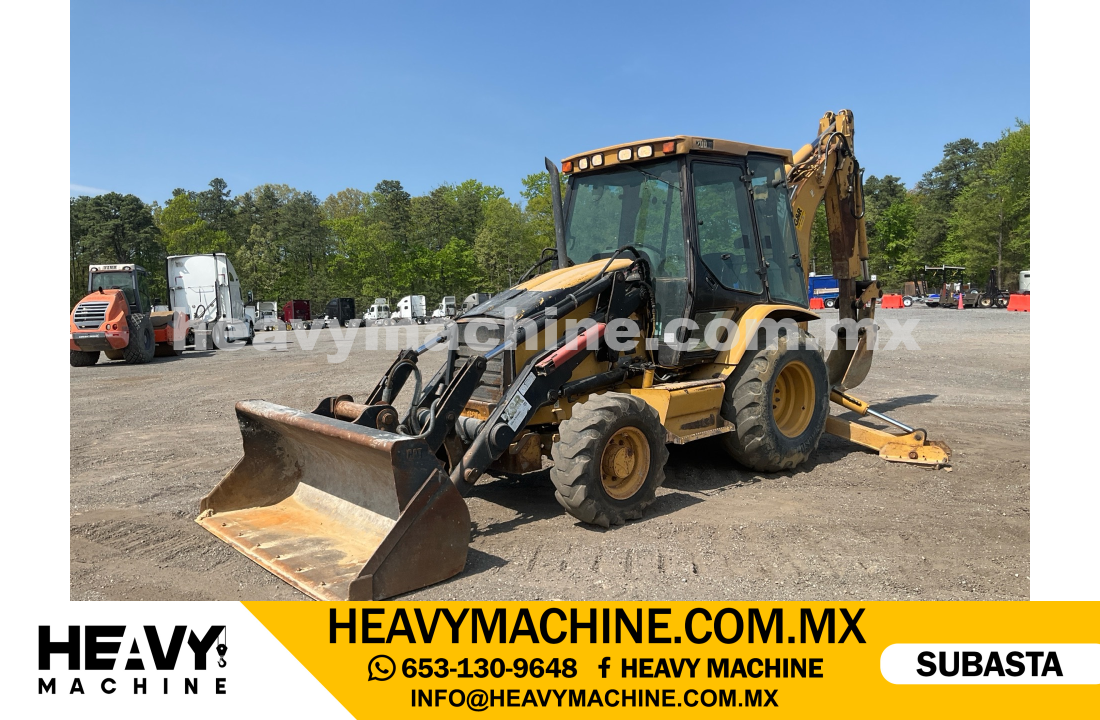 Maquinaria Pesada Retroexcavadora 2002 CAT 420D