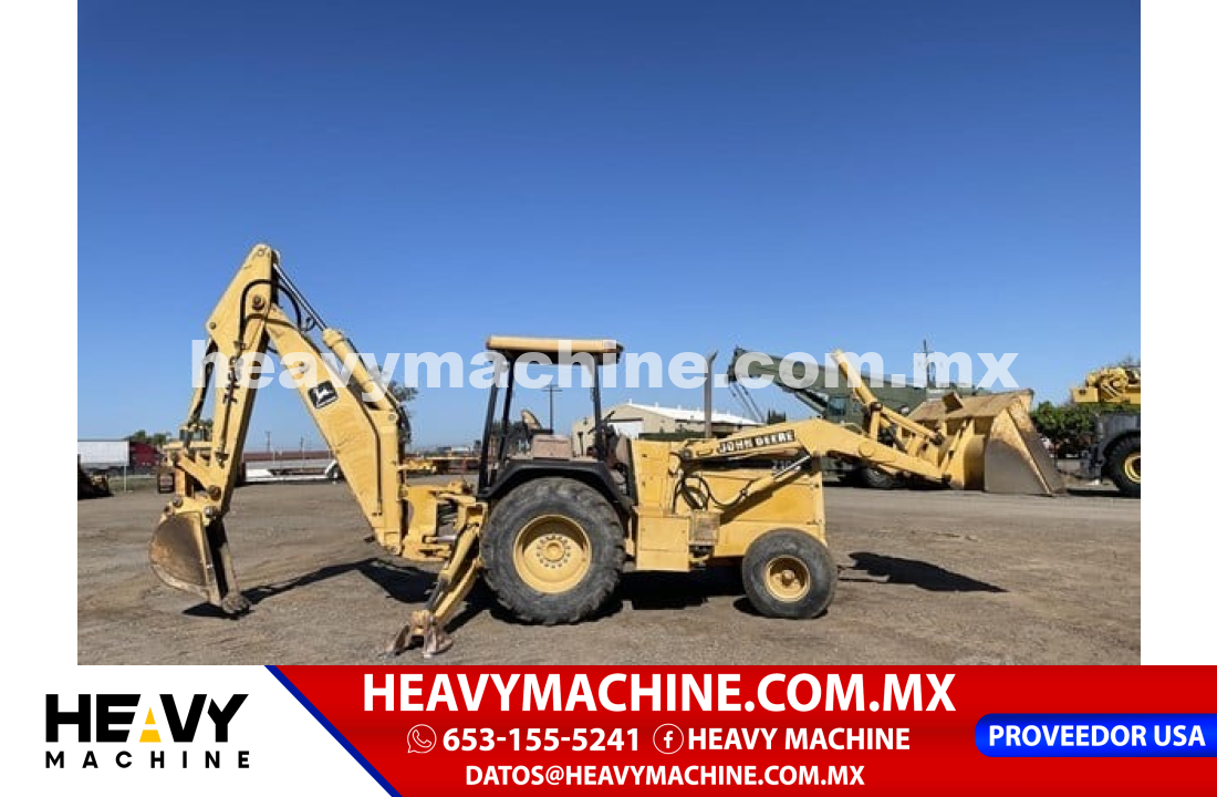 Maquinaria Pesada Retroexcavadora 2002 JOHN DEERE 710D