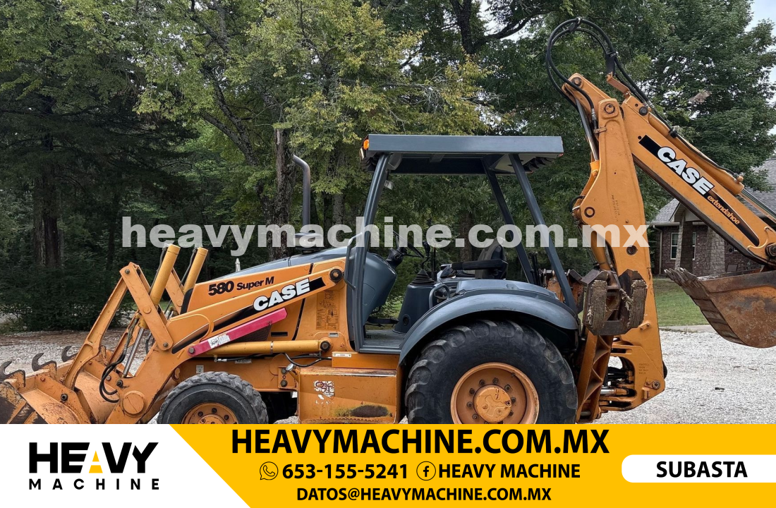 Maquinaria Pesada Retroexcavadora 2003 CASE 580SM