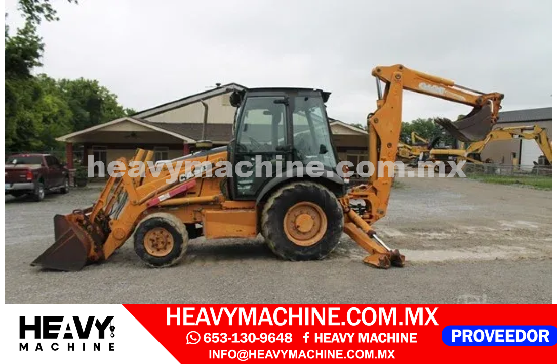 Maquinaria Pesada Retroexcavadora 2003 CASE 580SM