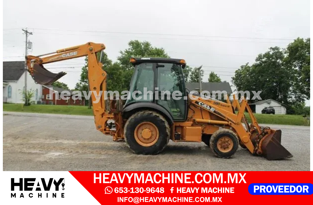 Maquinaria Pesada Retroexcavadora 2003 CASE 580SM
