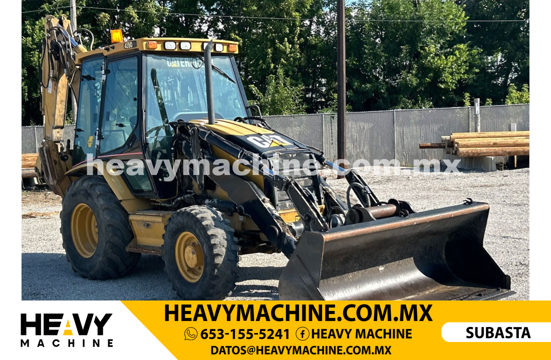 Maquinaria Pesada Retroexcavadora 2003 Cat 420S