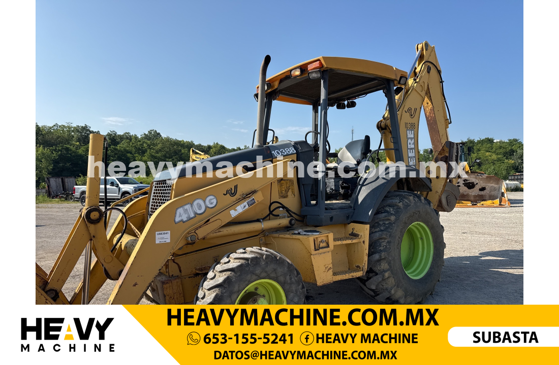 Maquinaria Pesada Retroexcavadora 2003 JOHN DEERE 410G