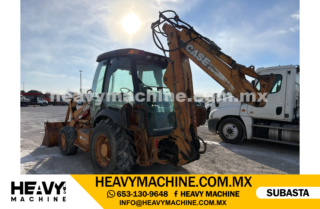 Maquinaria Pesada Retroexcavadora 2004 CASE 580SM