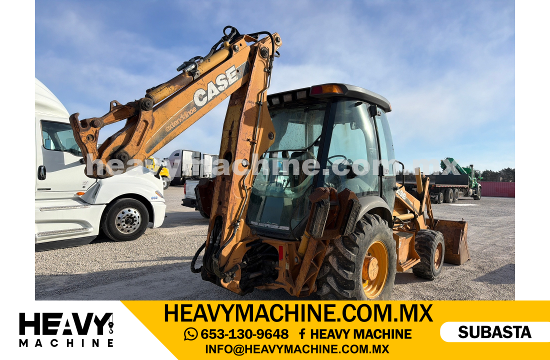 Maquinaria Pesada Retroexcavadora 2004 CASE 580SM