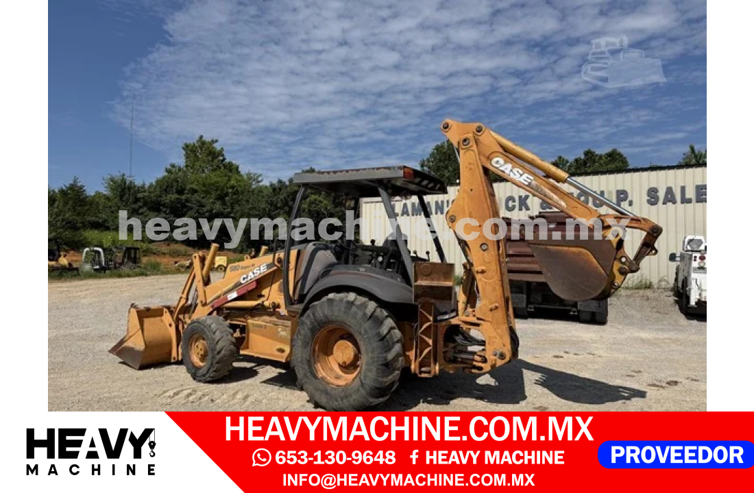 Maquinaria Pesada Retroexcavadora 2004 CASE 580SM II