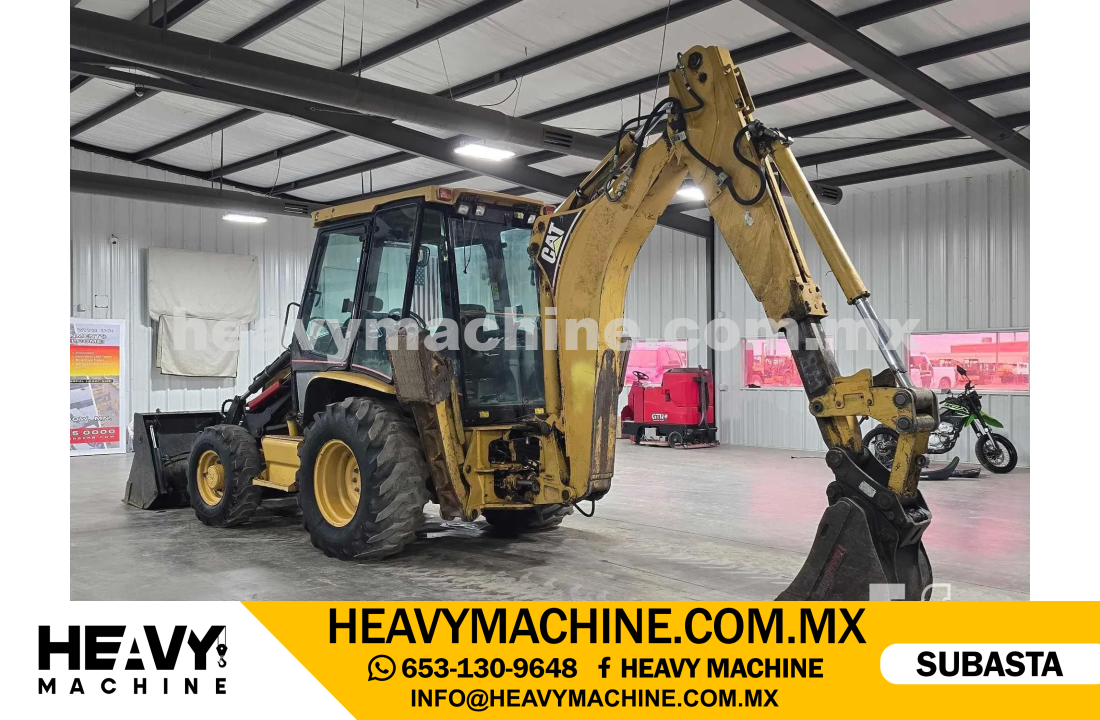 Maquinaria Pesada Retroexcavadora 2004 CAT 416D