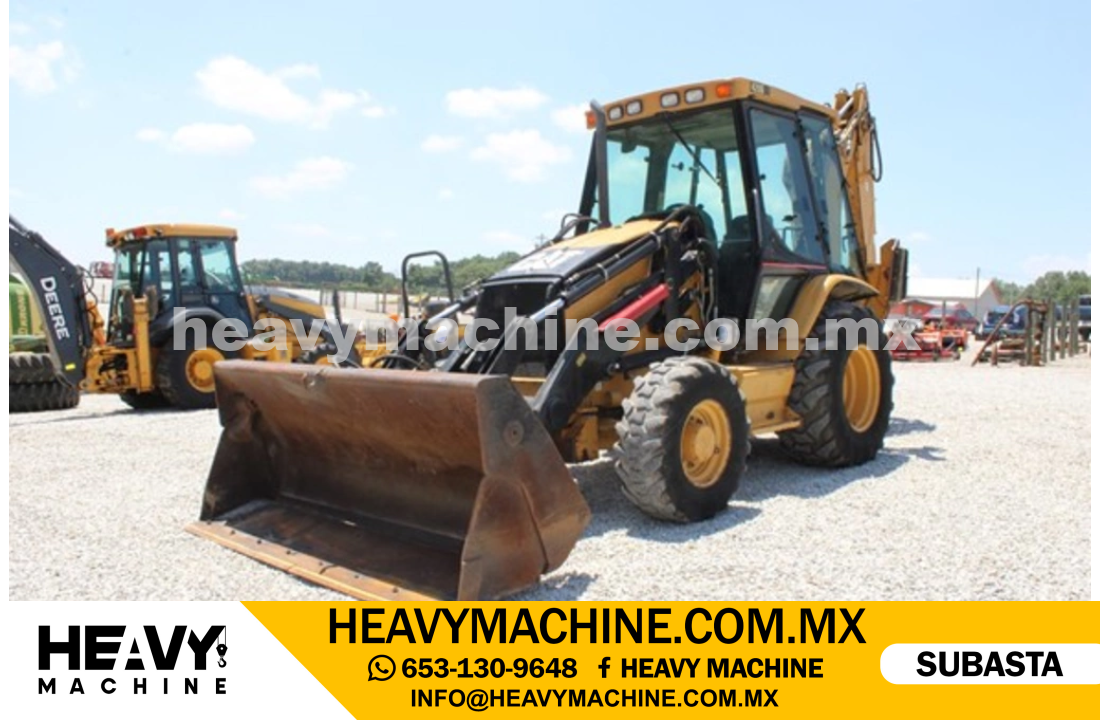 Maquinaria Pesada Retroexcavadora 2004 CAT 420D