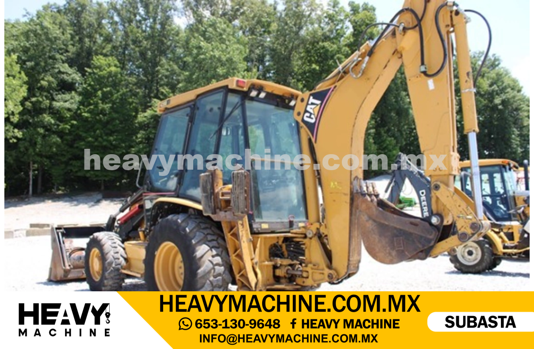 Maquinaria Pesada Retroexcavadora 2004 CAT 420D