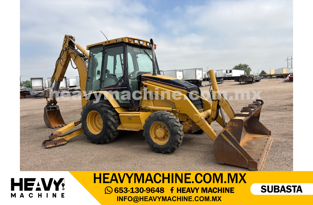 Maquinaria Pesada Retroexcavadora 2004 CAT 420D