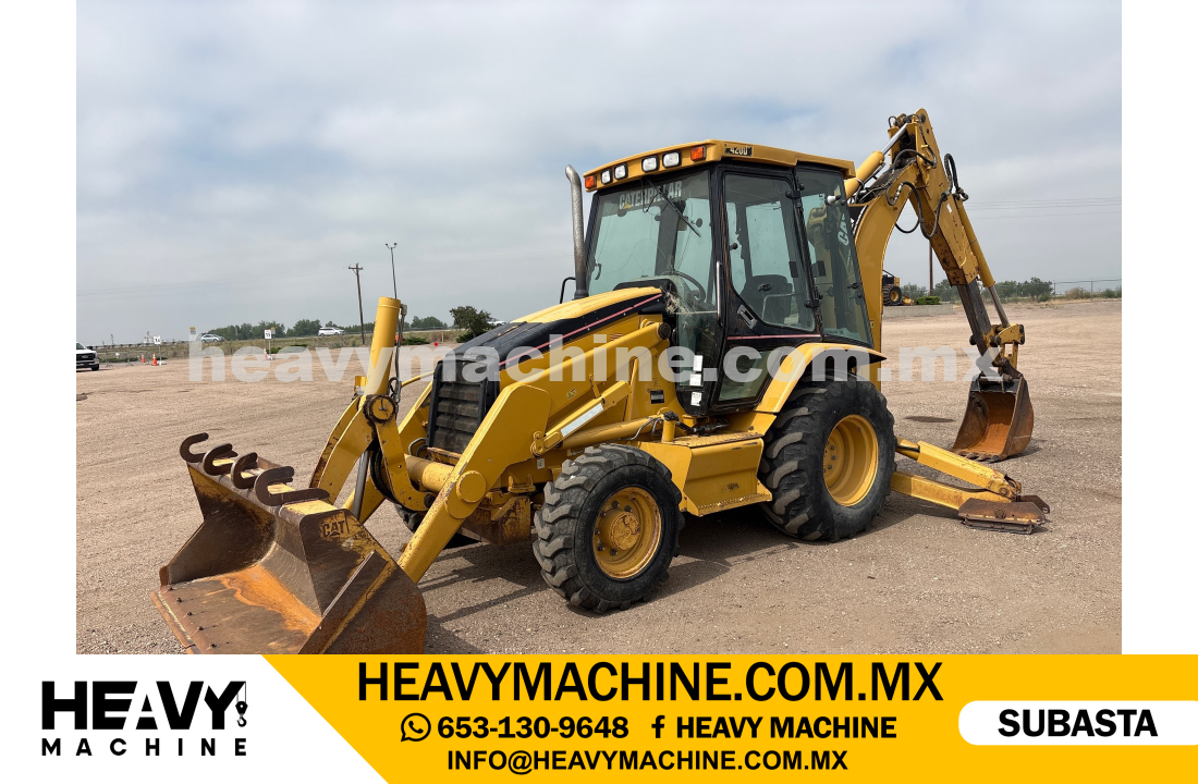 Maquinaria Pesada Retroexcavadora 2004 CAT 420D