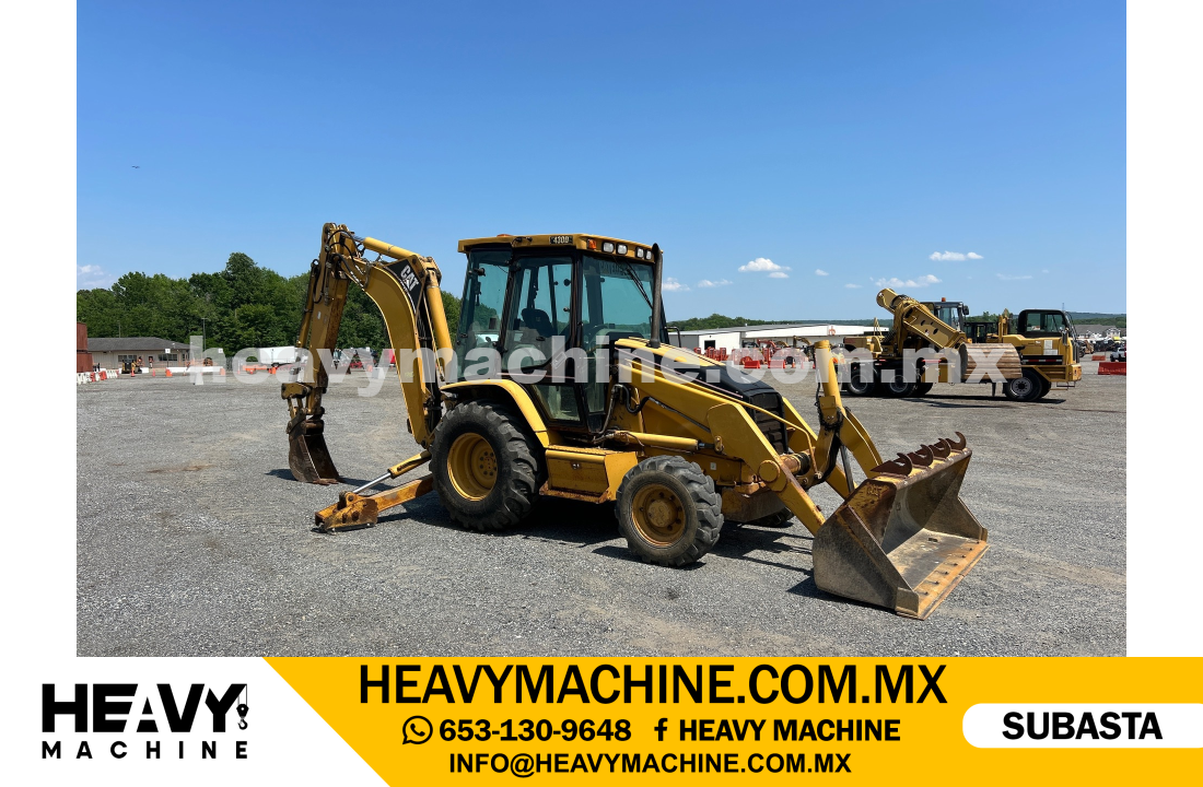 Maquinaria Pesada Retroexcavadora 2004 CAT 430D