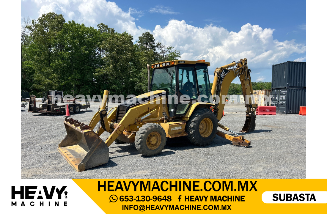 Maquinaria Pesada Retroexcavadora 2004 CAT 430D