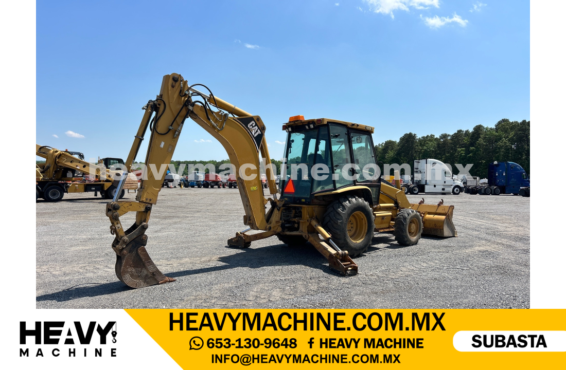 Maquinaria Pesada Retroexcavadora 2004 CAT 430D