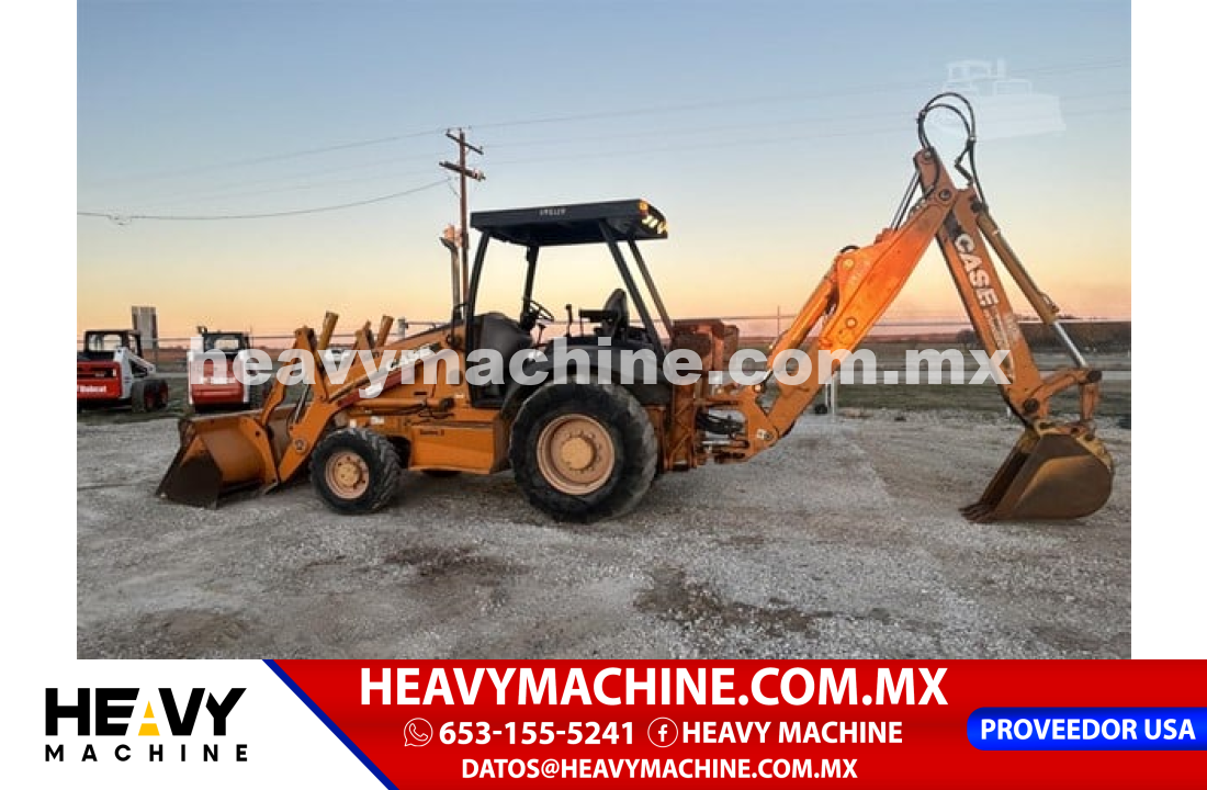Maquinaria Pesada Retroexcavadora 2004 Case 580M II