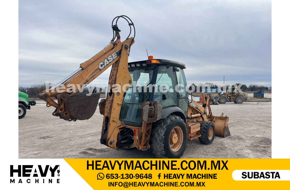 Maquinaria Pesada Retroexcavadora 2005 CASE 580SM