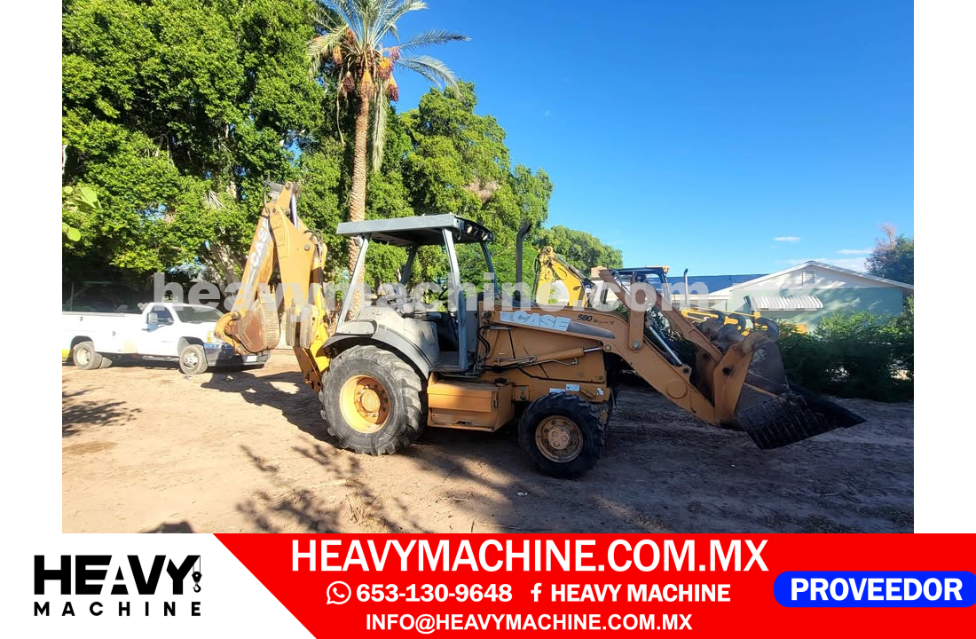 Maquinaria Pesada Retroexcavadora 2005 CASE 580SM