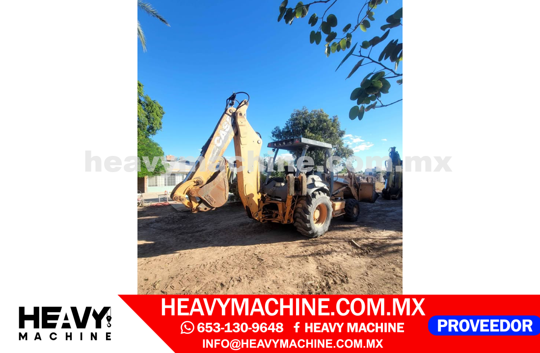 Maquinaria Pesada Retroexcavadora 2005 CASE 580SM