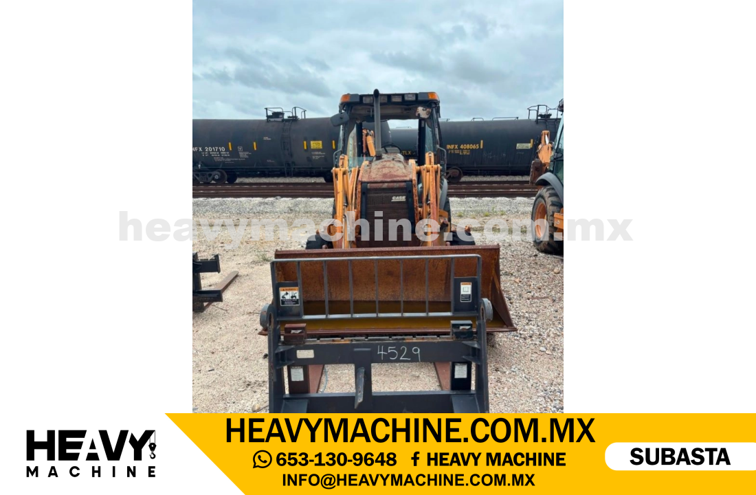 Maquinaria Pesada Retroexcavadora 2005 CASE 580 MII TURBO