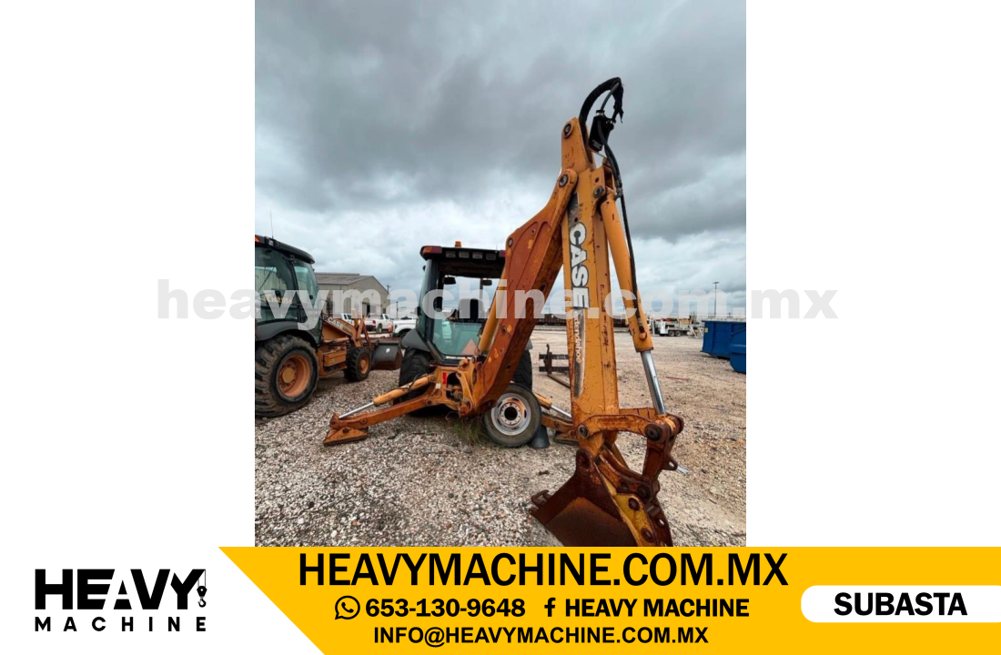 Maquinaria Pesada Retroexcavadora 2005 CASE 580 MII TURBO