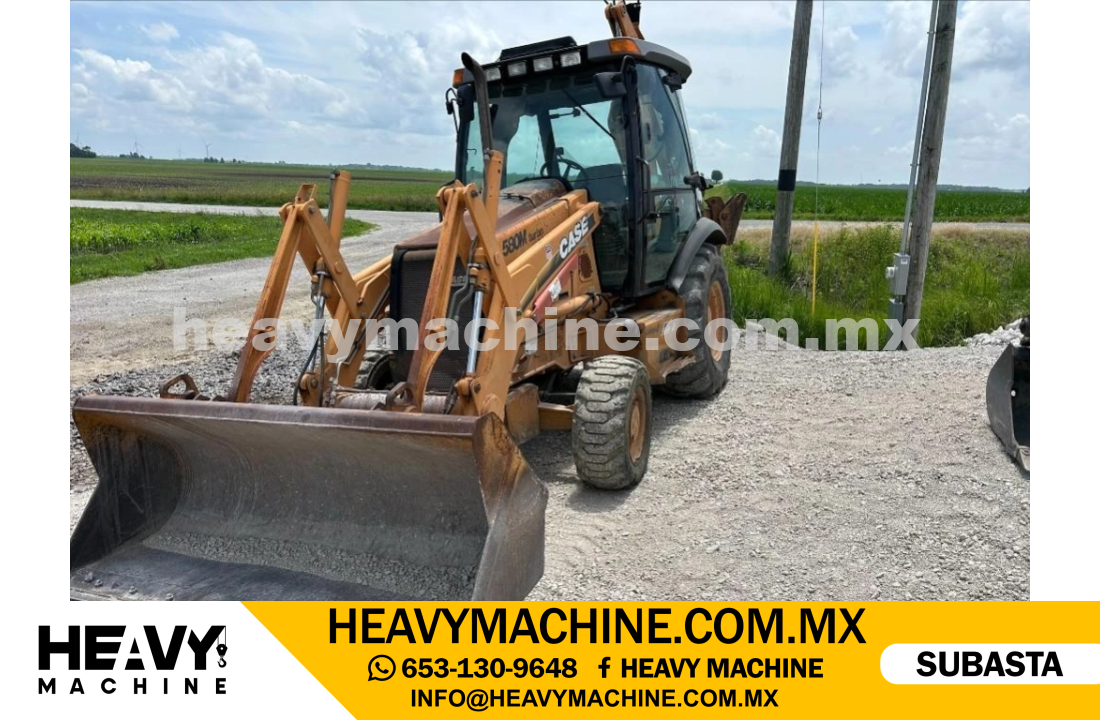 Maquinaria Pesada Retroexcavadora 2005 CASE 580 MII TURBO