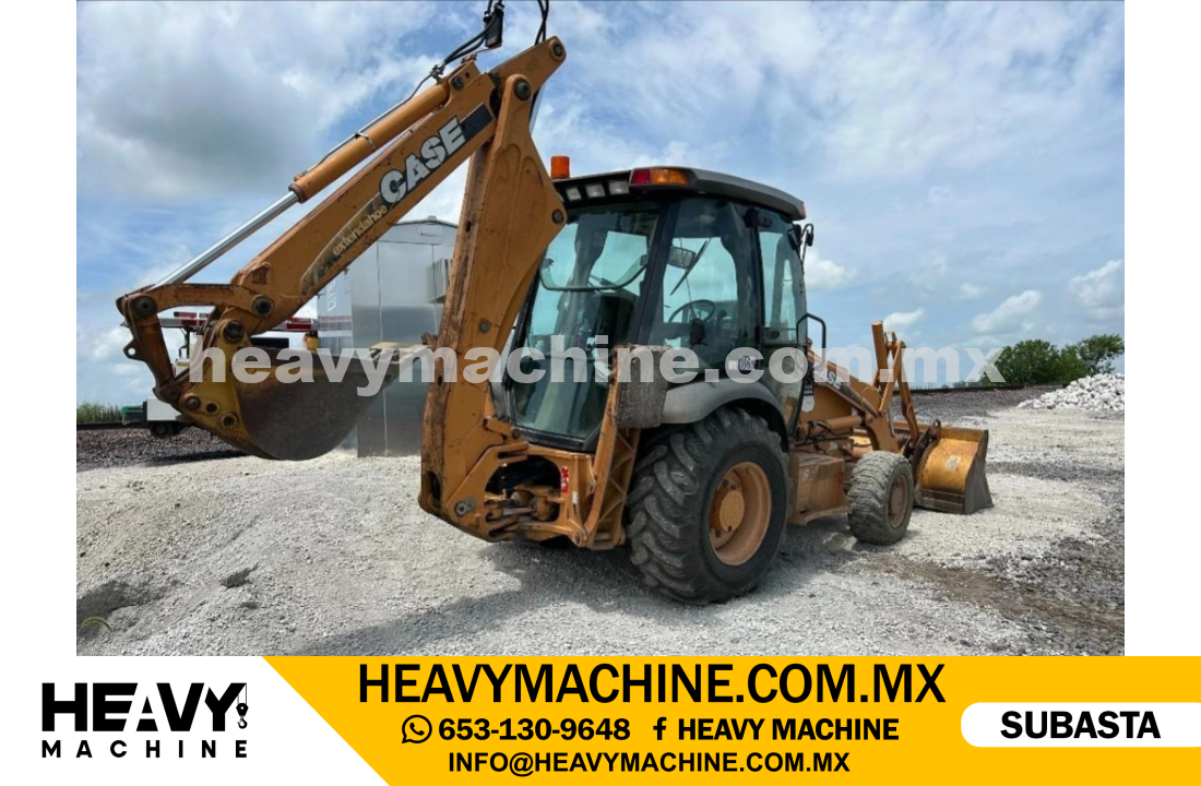 Maquinaria Pesada Retroexcavadora 2005 CASE 580 MII TURBO