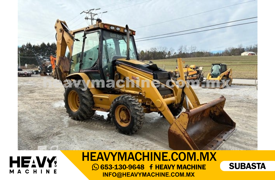 Maquinaria Pesada Retroexcavadora 2005 CAT 416D