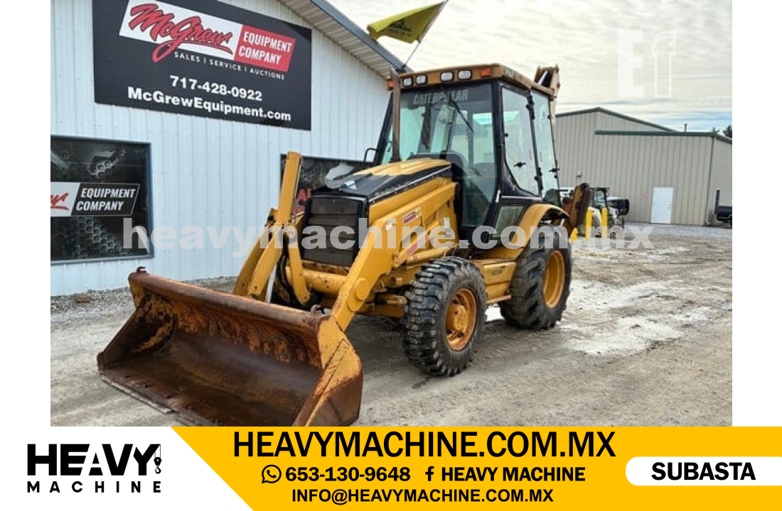 Maquinaria Pesada Retroexcavadora 2005 CAT 416D