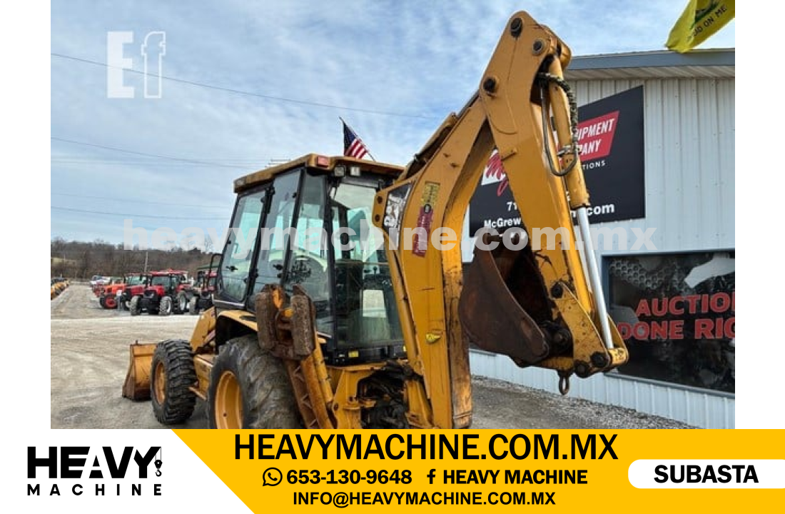 Maquinaria Pesada Retroexcavadora 2005 CAT 416D