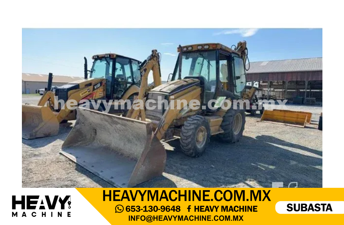 Maquinaria Pesada Retroexcavadora 2005 CAT 416D