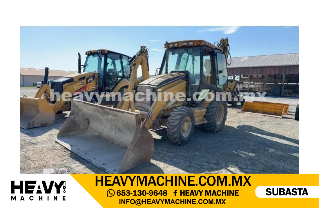 Maquinaria Pesada Retroexcavadora 2005 CAT 416D