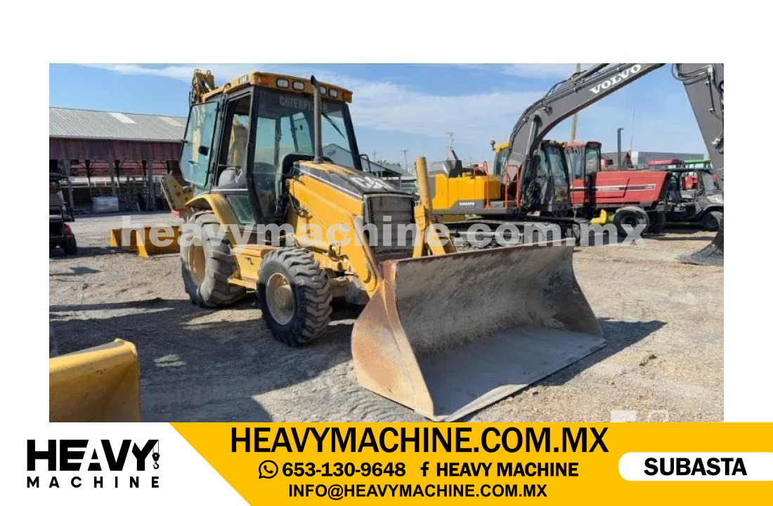 Maquinaria Pesada Retroexcavadora 2005 CAT 416D