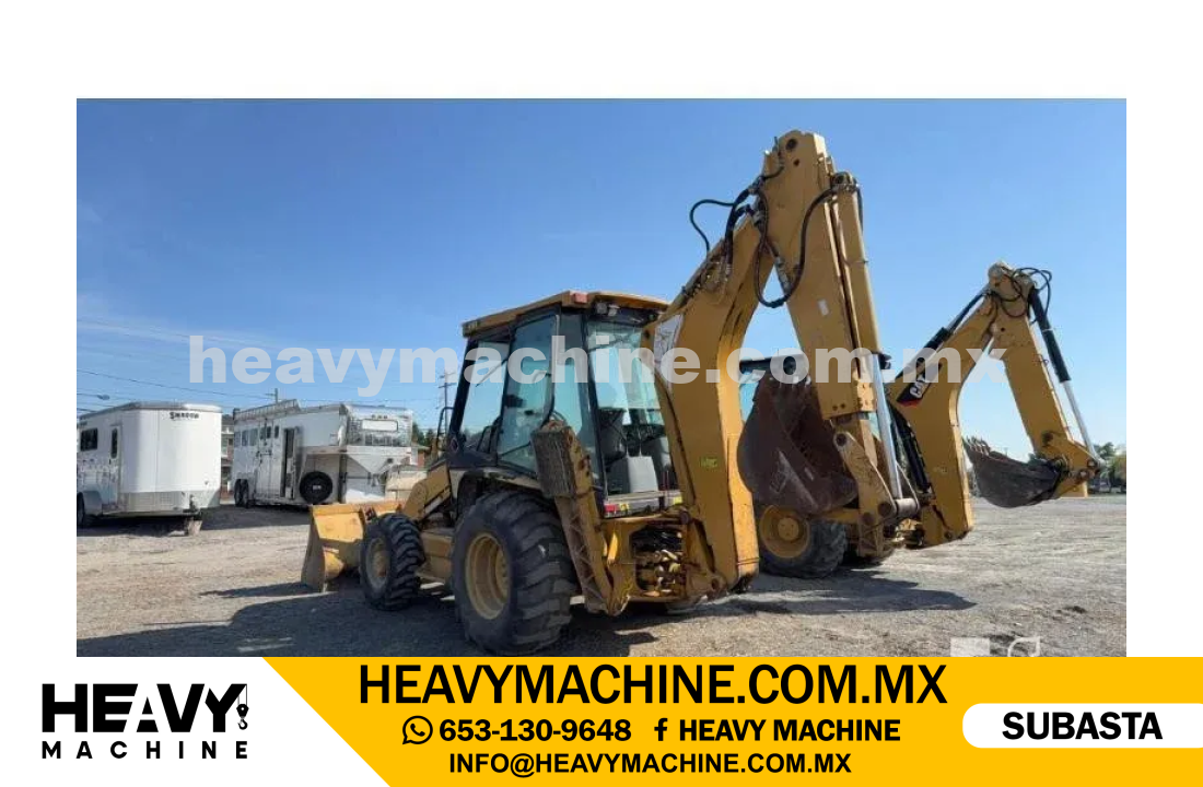 Maquinaria Pesada Retroexcavadora 2005 CAT 416D