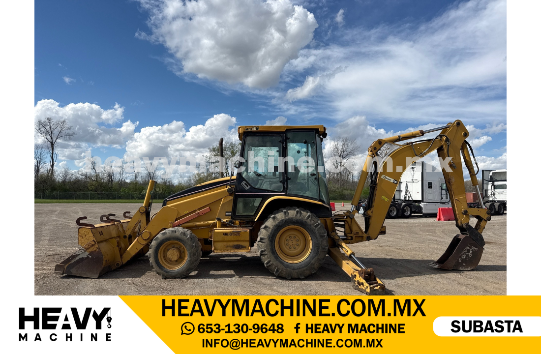 Maquinaria Pesada Retroexcavadora 2005 CAT 416 D