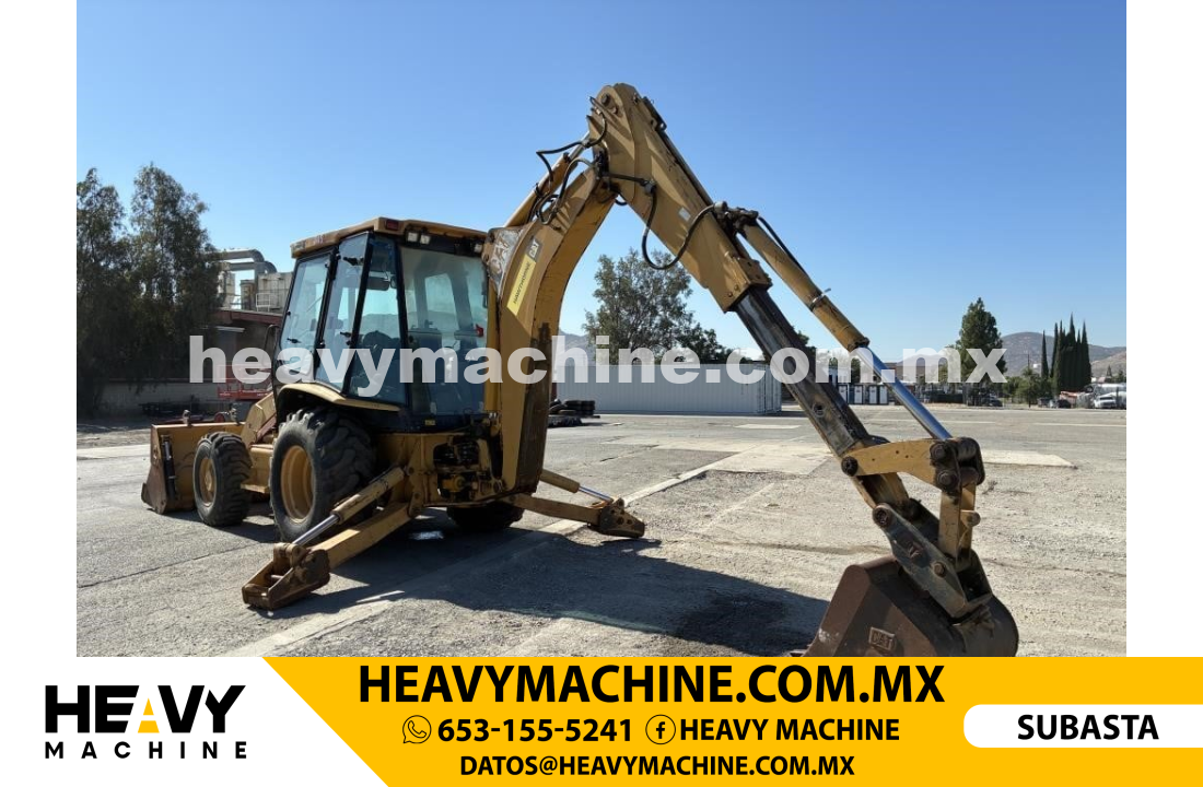 Maquinaria Pesada Retroexcavadora 2005 CAT 420D