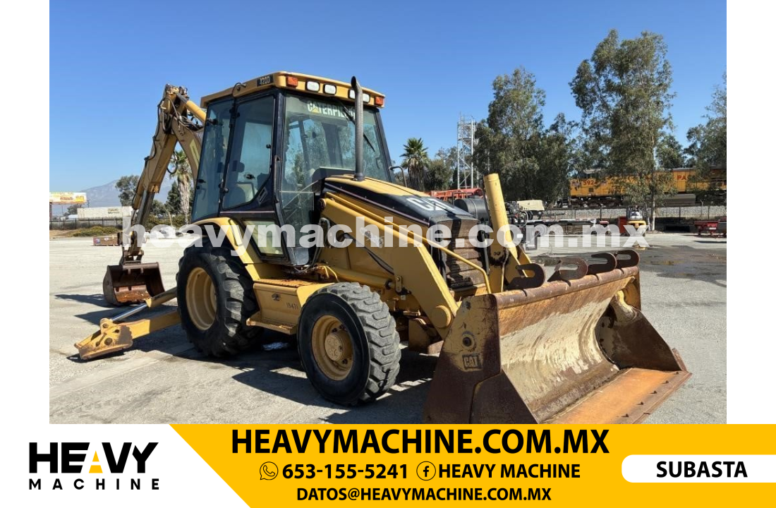 Maquinaria Pesada Retroexcavadora 2005 CAT 420D