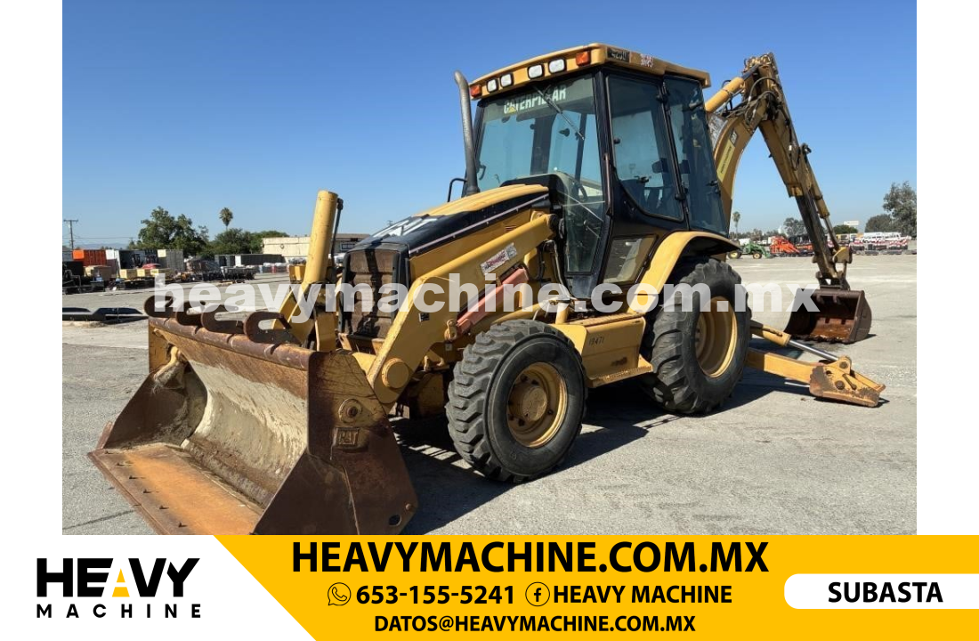 Maquinaria Pesada Retroexcavadora 2005 CAT 420D