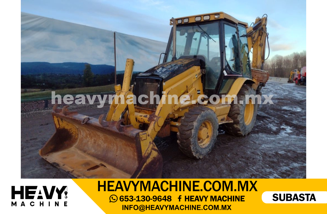 Maquinaria Pesada Retroexcavadora 2005 CAT 420D