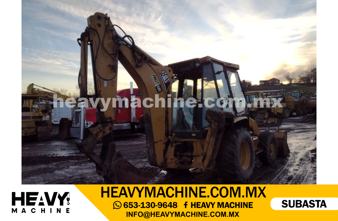 Maquinaria Pesada Retroexcavadora 2005 CAT 420D