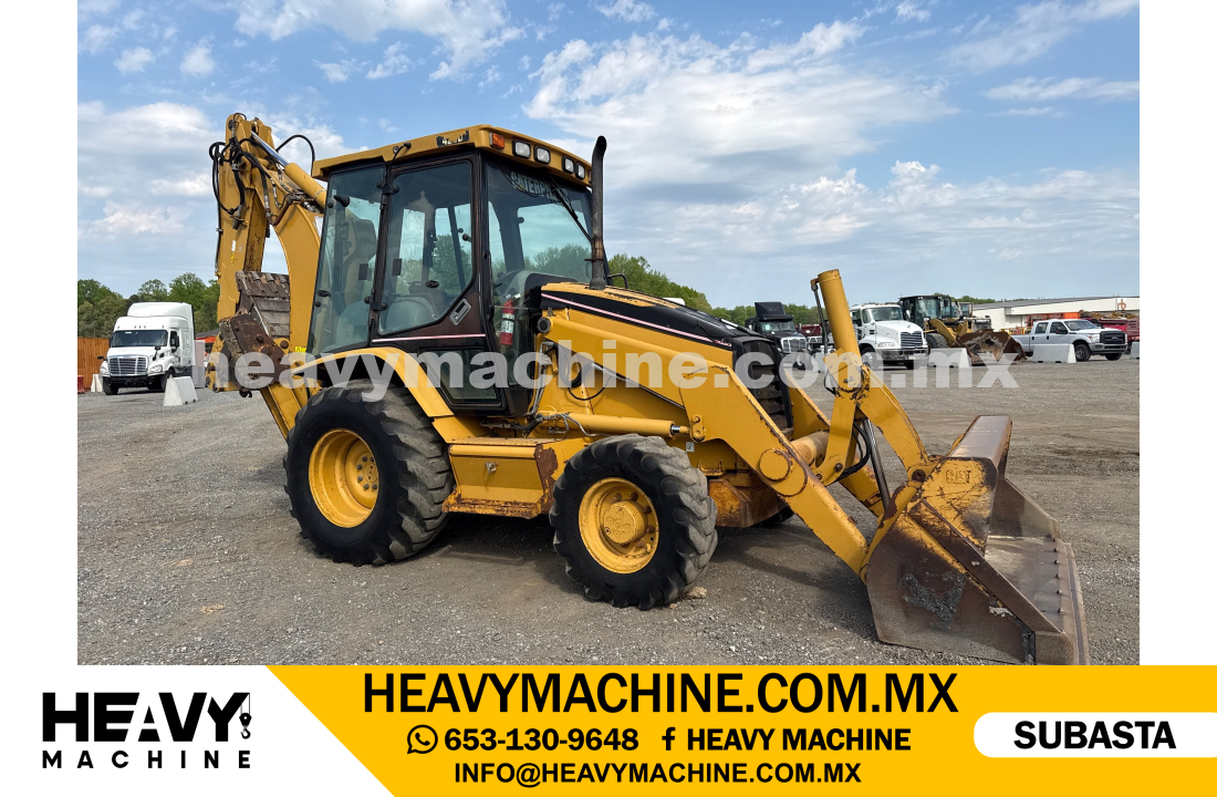 Maquinaria Pesada Retroexcavadora 2005 CAT 420D