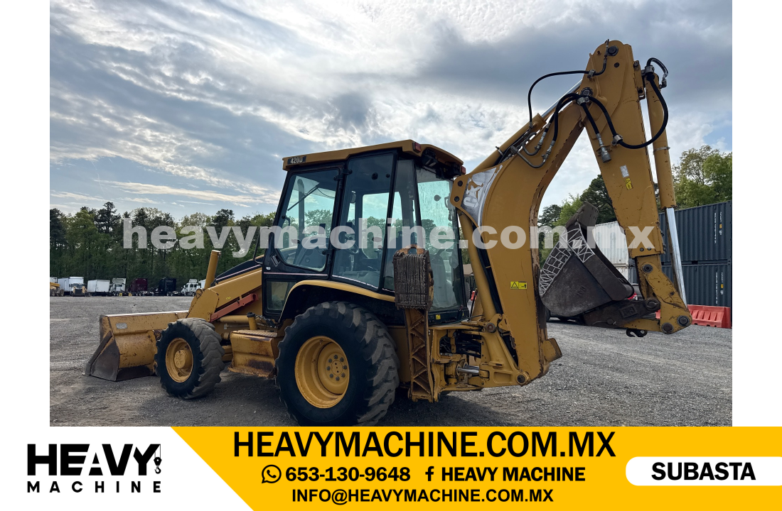 Maquinaria Pesada Retroexcavadora 2005 CAT 420D