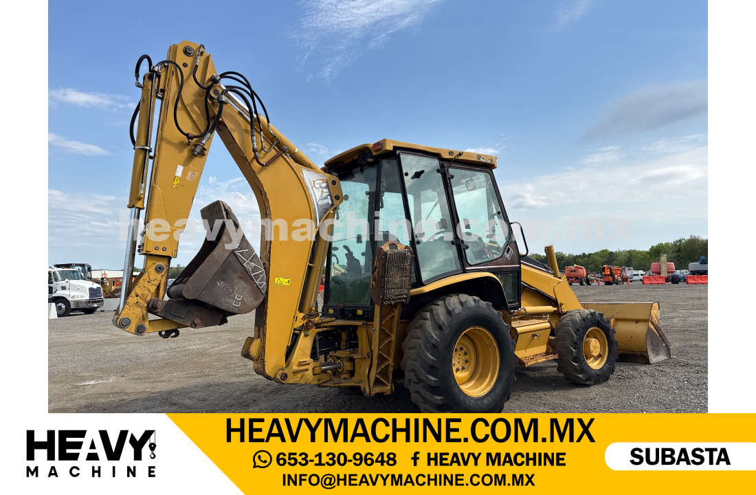 Maquinaria Pesada Retroexcavadora 2005 CAT 420D