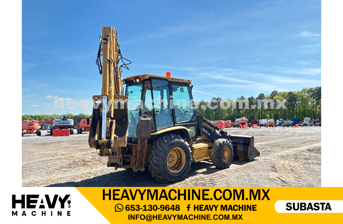 Maquinaria Pesada Retroexcavadora 2005 CAT 420D
