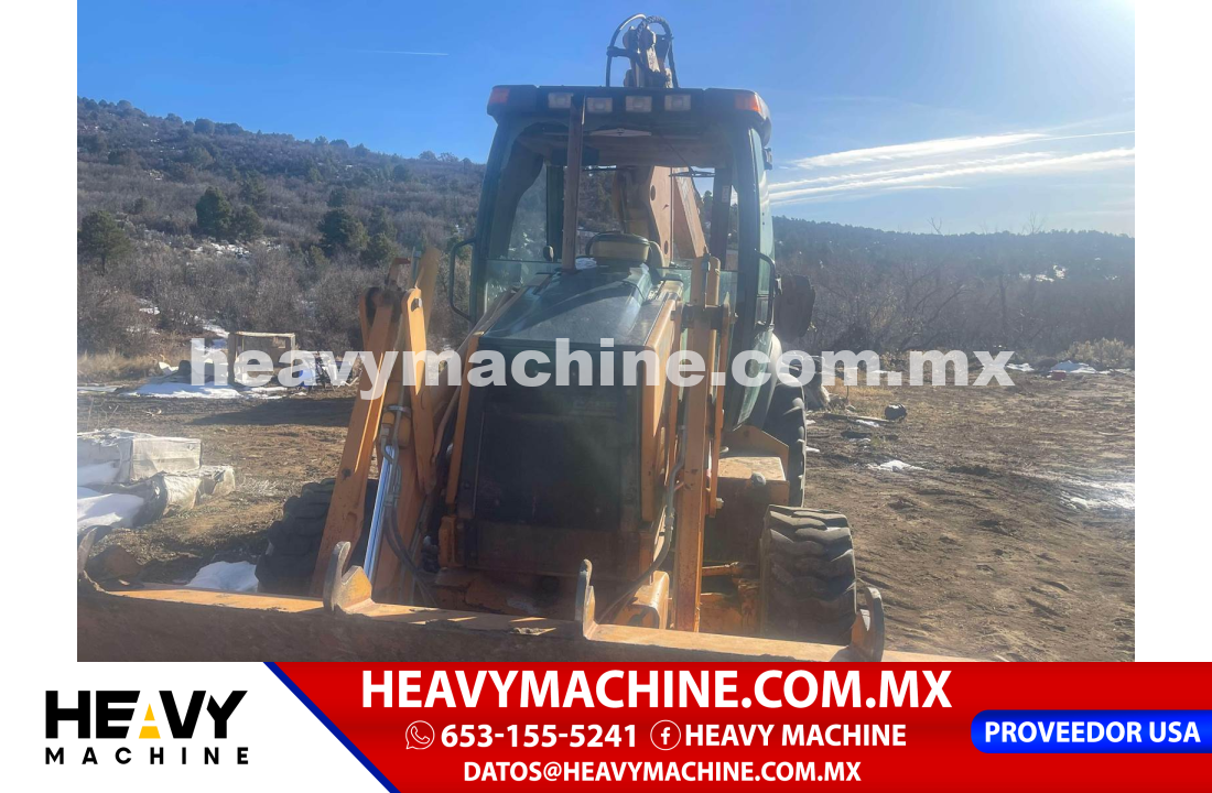 Maquinaria Pesada Retroexcavadora 2005 Case 580 Super M