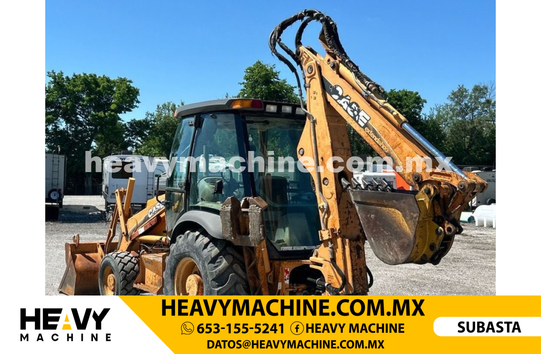 Maquinaria Pesada Retroexcavadora 2005 Case 580 Super M Series 2